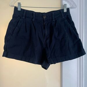 Free People Billy Chino Pleated navy blue Shorts Size 2